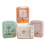 Water Cooled Desk Fan With Humidifier Spray