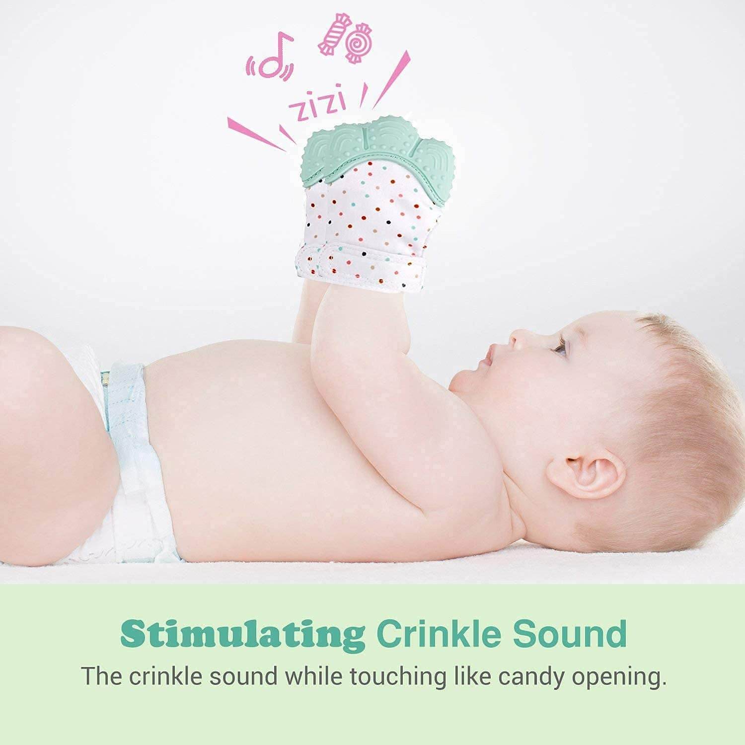 Gummy Glove Teething Mitten Bear Claw Design - DMC Wholesale