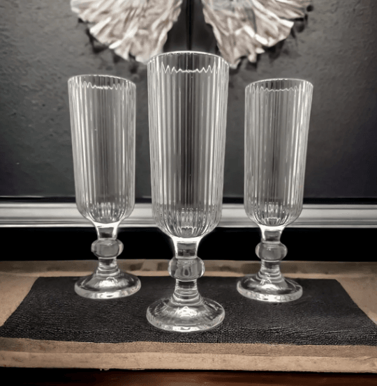 Champagne Flute Glass Set (160ml)(6 pcs) - DMC Wholesale