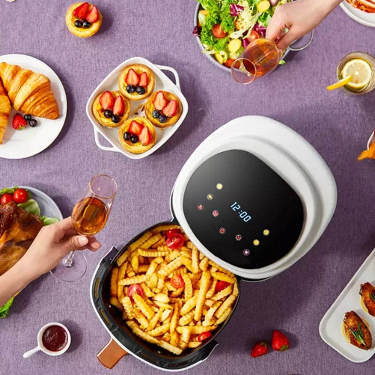 Healthy Cooking Air Fryer (8L) - DMC Wholesale