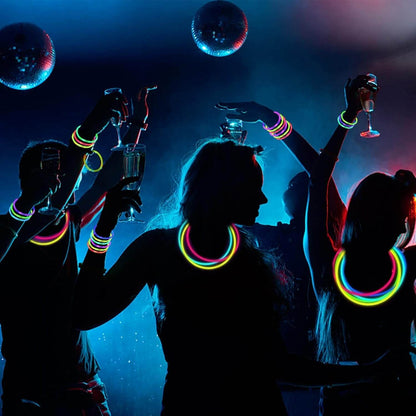 Fluorescent Glow Sticks (100 pcs) - DMC Wholesale