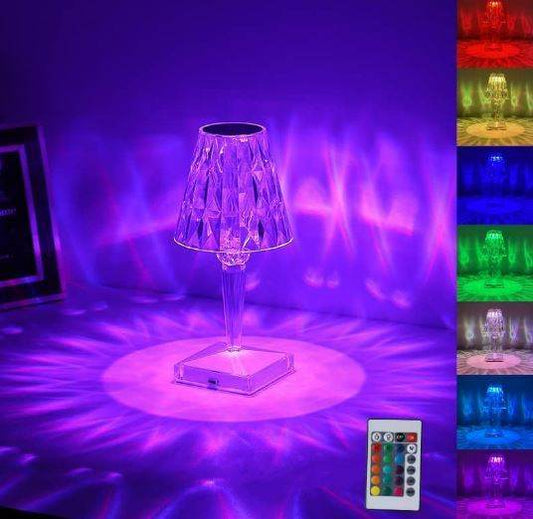 Color Changing Acrylic Table Lamp - DMC Wholesale