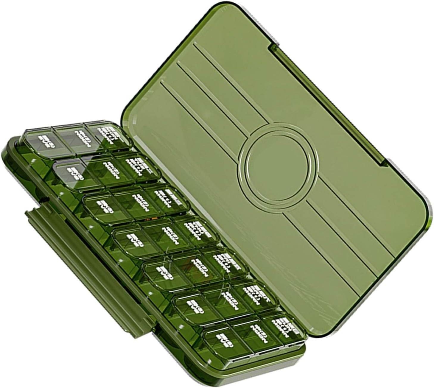 Large On The Go Capacity Pill Organiser - DMC Wholesale