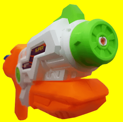 Plastic Pressure Water Blaster Gun (Each) - DMC Wholesale