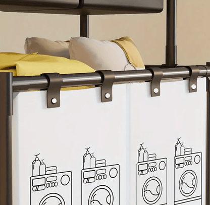 4in1 Laundry Sorter Basket (2 Tier) - DMC Wholesale