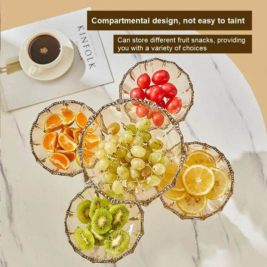 Five Plate Ornamental Fruit Bowl - DMC Wholesale