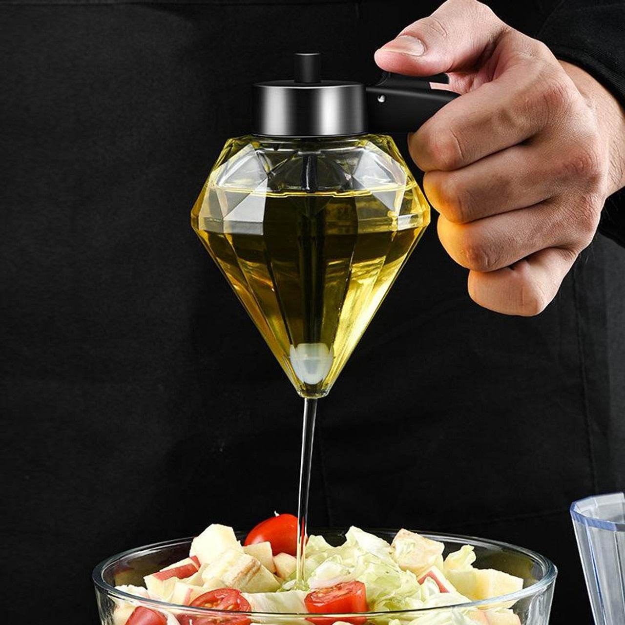 Diamond Oil Dispenser With Pink Handle - DMC Wholesale