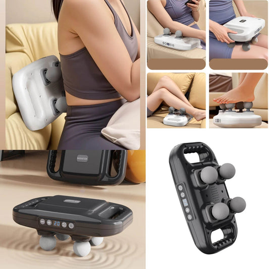 4-Head USB Rechargeable Fascia Massager - DMC Wholesale