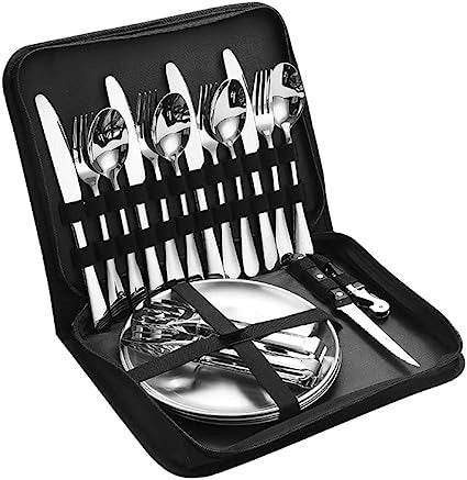 Stainless Steel Outdoor Cutlery Set - DMC Wholesale