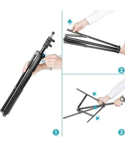 Portable Foldable Tripod Stand - Alt View