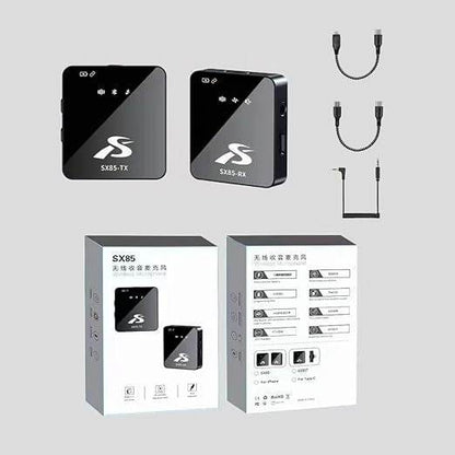 SX85 Wireless Microphone for iPhone & Type C/Camera/PC - DMC Wholesale