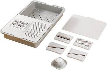 Manual Vegetable Slicer Drain Basket - DMC Wholesale