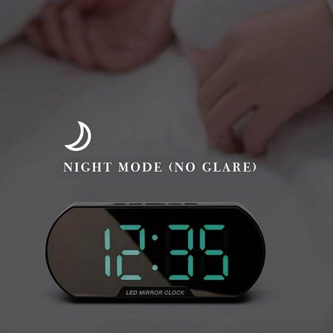 Mirror Function Digital Alarm Clock - DMC Wholesale