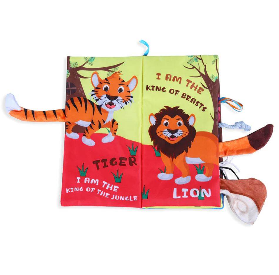 Forest Touch and Feel Crinkle Tail Books - DMC Wholesale