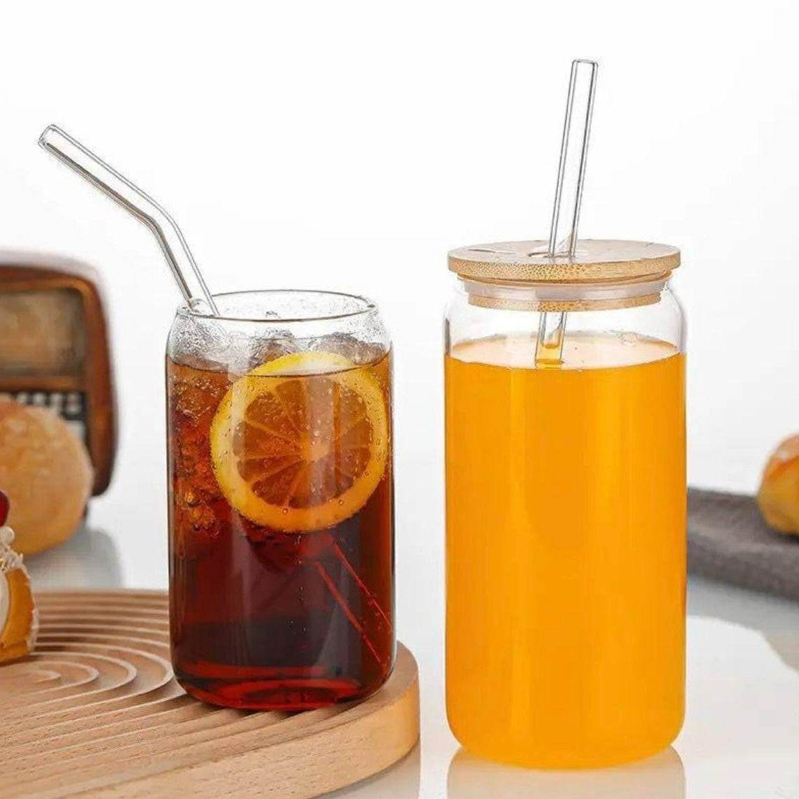 Elegant Ultra Durable Clear Glass Cup Set (500ml)(4 pcs) - DMC Wholesale