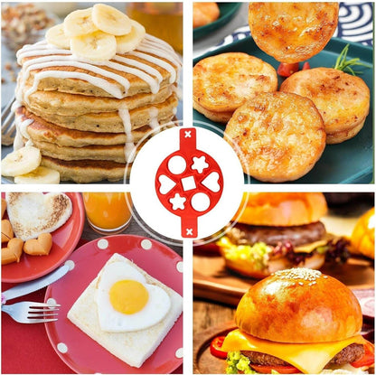 Silicone Flapjack And Egg Mold (Shapes) - DMC Wholesale