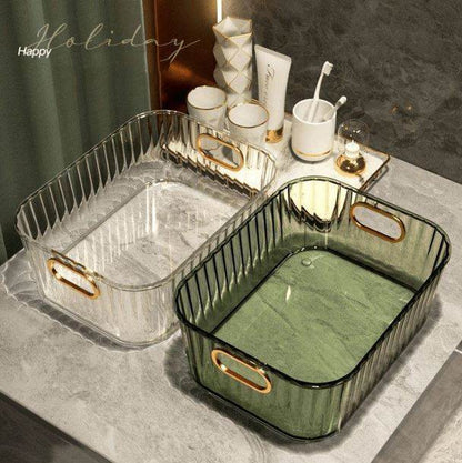 Luxury Acrylic Household Storage Container (28cm) - DMC Wholesale