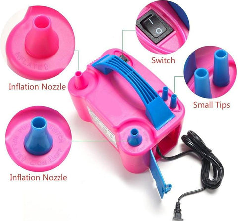 Electric Balloon Inflating Air Pump - Alt View