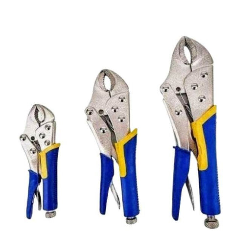 Vise Grip Pliers with Harden Teeth (3 pcs)