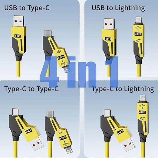 4in1 Multi Charging Cable - DMC Wholesale