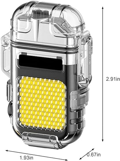 Multifunctional Strong Keychain Light Lighter