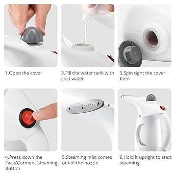 Multifunctional Handheld Facial And Clothing Steamer - DMC Wholesale