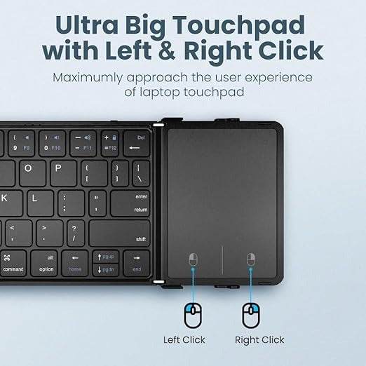Bluetooth Keyboard with Touchpad - DMC Wholesale