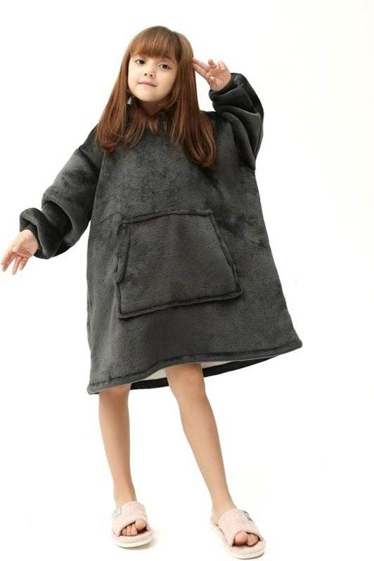Kids Oversized Huggle Hoodie - DMC Wholesale