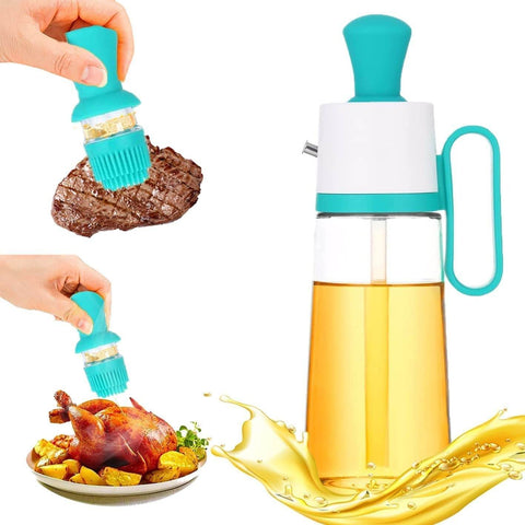Brush And Pouring Seasoning Bottle (630ml) - Alt View