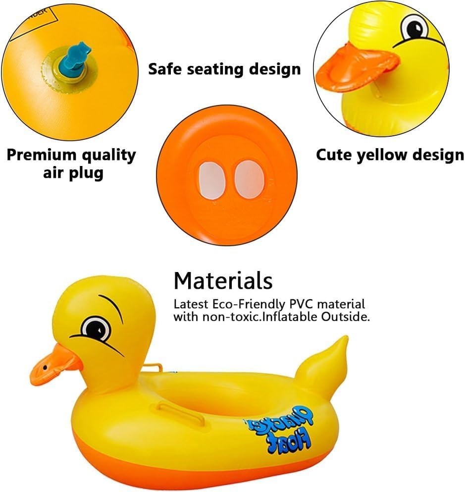 Inflatable Yellow Duck Pool Float