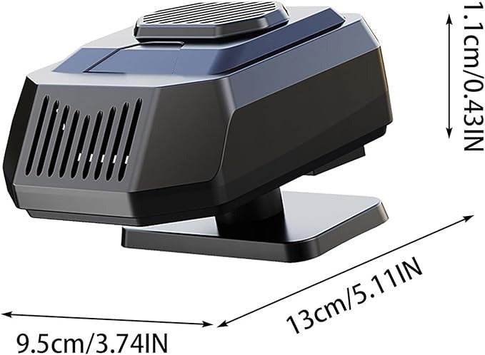 Portable Car Fan and Heater (12V)(200W) - DMC Wholesale