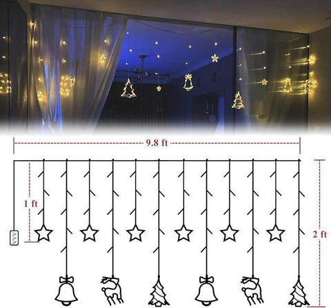 Star Novelty String Lights - Alt View