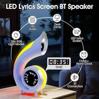 Portable Led Lyrics Screen BT Speaker - DMC Wholesale