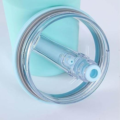 Stainless Steel Vacuum Insulated Tumbler with Lid and Straw (1200ml) - DMC Wholesale