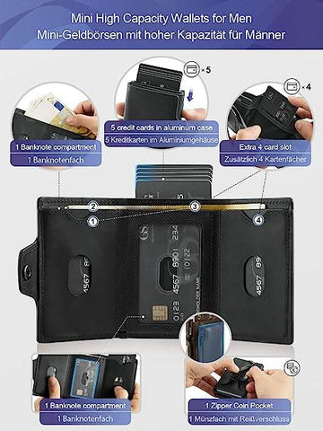 RFID Men's Wallets - Alt View