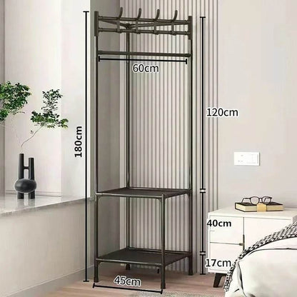 Corner Coat Rack Shelf - DMC Wholesale