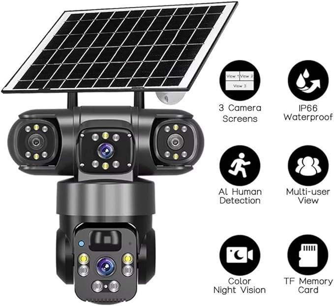 Solar Powered Security Camera (WiFi)