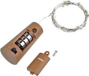 Wine Bottle Stopper Light (20L)(2m)(Yellow) - DMC Wholesale