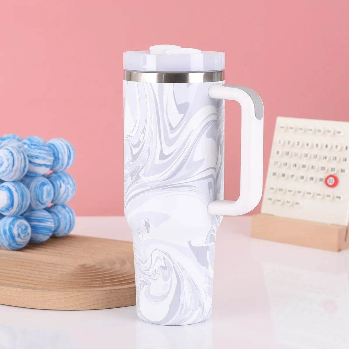 Pastel Pop Vacuum Insulated Tumbler with Lid (1200ml) - DMC Wholesale