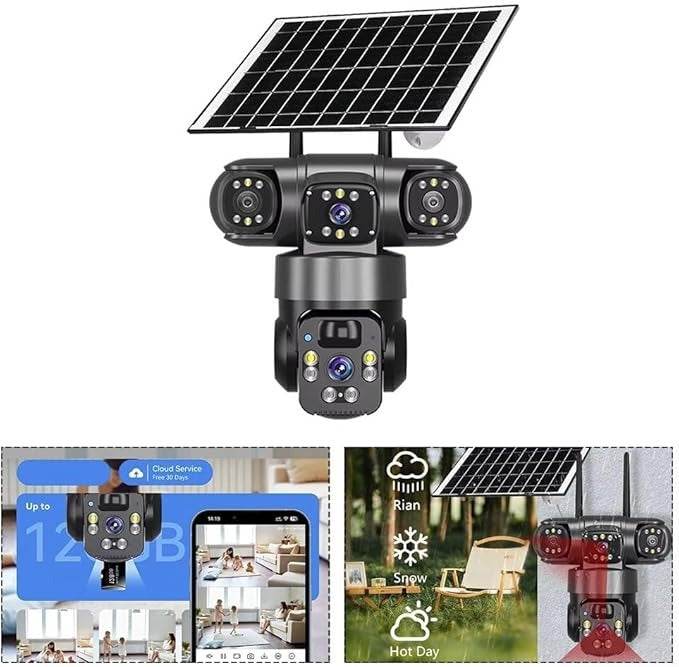 Solar Powered Security Camera (WiFi)