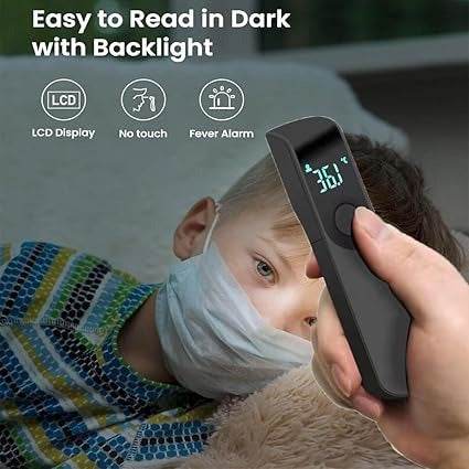 No-Touch Infrared Forehead Digital Thermometer - DMC Wholesale