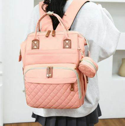 Multifunctional Bassinet Nappy Bag (Grey) - DMC Wholesale