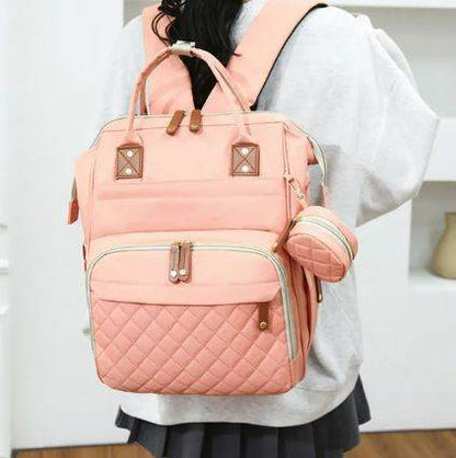 Multifunctional Bassinet Nappy Bag (Grey) - DMC Wholesale