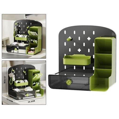 Desk Pegboard Organizer Desk Accessories For Gaming Black - DMC Wholesale