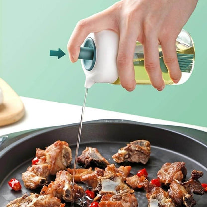 2in1 Oil Dispenser Bottle With Brush - DMC Wholesale