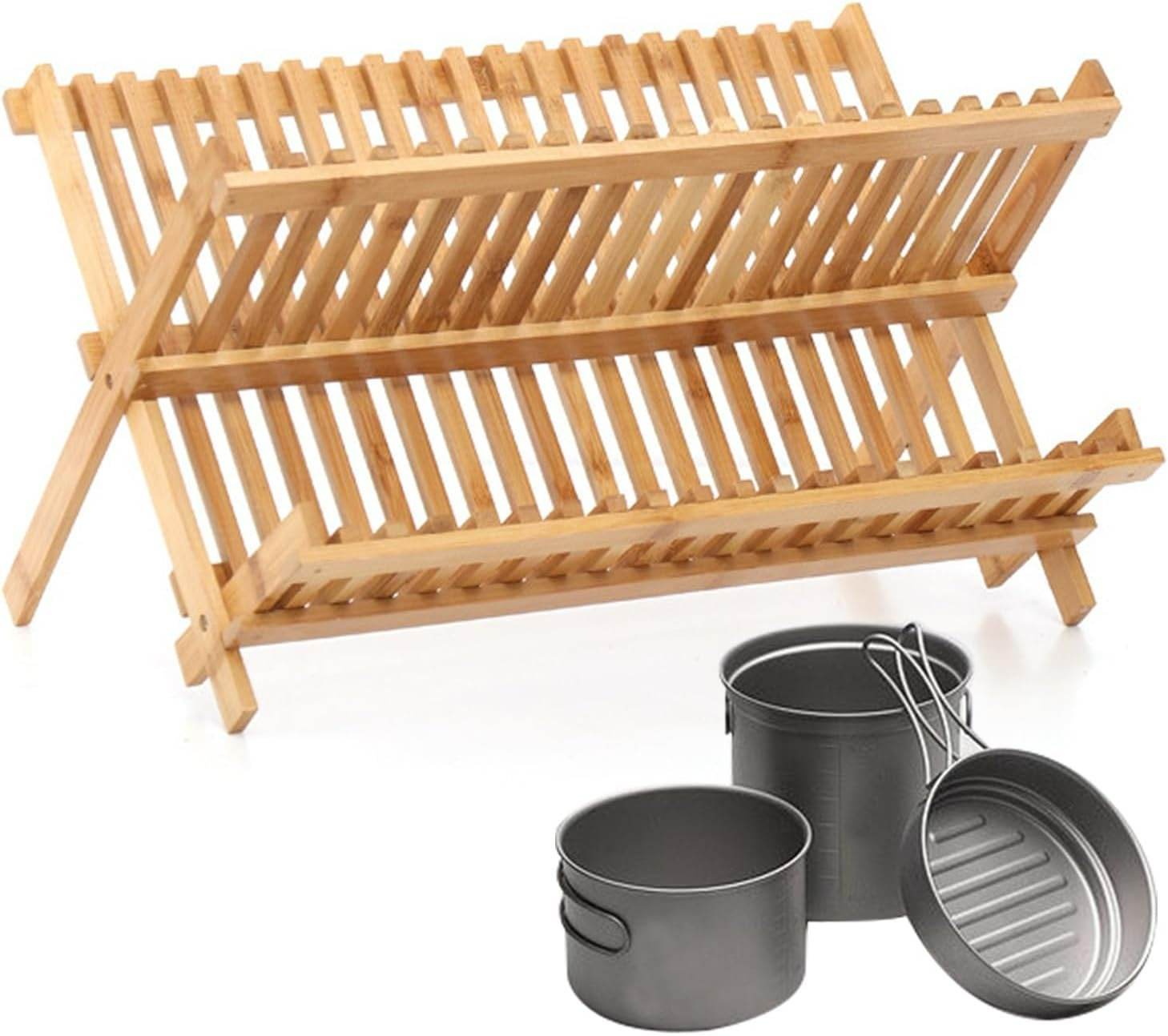 Bamboo Dish Drying Rack - DMC Wholesale