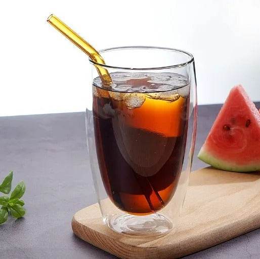 Double Walled Glass Cup (250ml) - DMC Wholesale