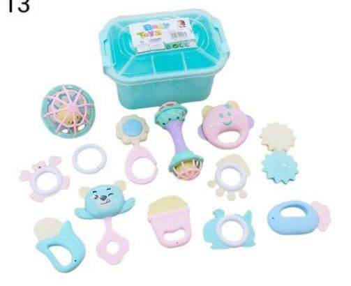 Baby Rattles Set (13 pcs) - DMC Wholesale