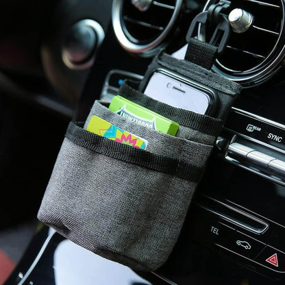 Hanging Phone Pocket Vent Organiser - DMC Wholesale