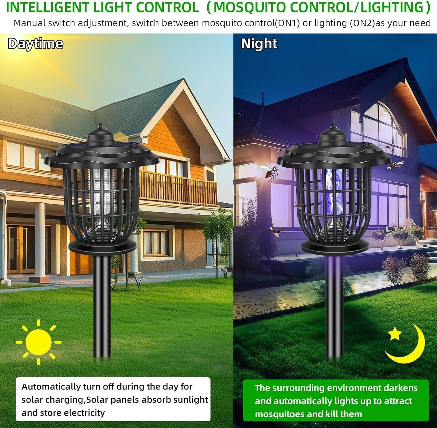Garden Pathway Solar Mosquito Lamp (Each) - DMC Wholesale